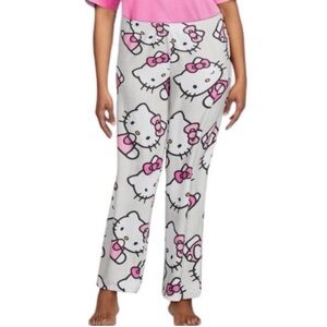 Sanrio Hello Kitty Sleep Pants Women’s 2X Gray Loungewear Cozy Pajama 
X